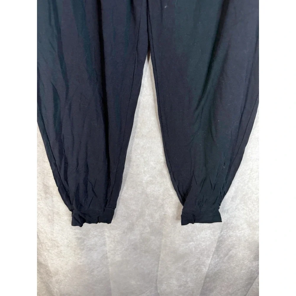 Ermenegildo Zegna Long Sleeve Jogger Lyocell Pajama Pyjama In Black Size M